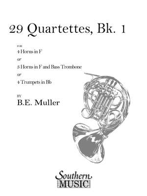 Bernhard Eduard Müller: 29 Quartets, Book 1 (Archive)