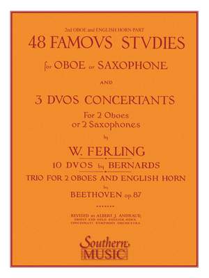 Franz Wilhelm Ferling: 48 Famous Studies (2nd and 3rd Part)