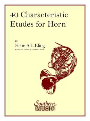 Henri Kling: 40 Characteristic Etudes