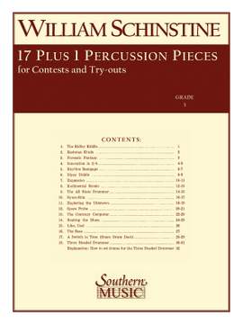 William J. Schinstine: 17 + 1 Percussion Pieces