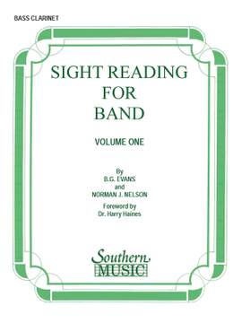 Billy Evans: Sight Reading for Band, Book 1