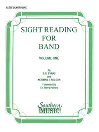 Billy Evans: Sight Reading for Band, Book 1