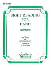 Billy Evans: Sight Reading for Band, Book 1
