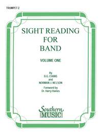 Billy Evans: Sight Reading for Band, Book 1