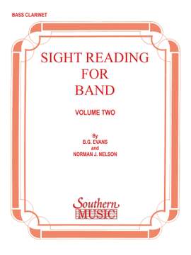 Billy Evans: Sight Reading for Band, Book 2