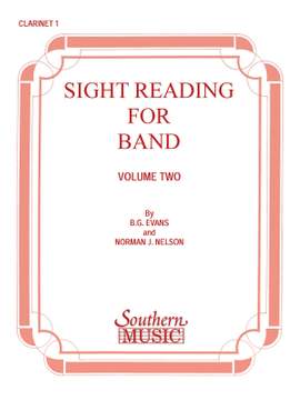 Billy Evans: Sight Reading for Band, Book 2