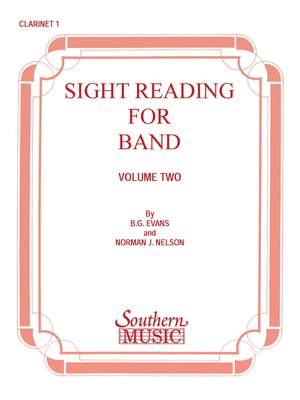 Billy Evans: Sight Reading for Band, Book 2