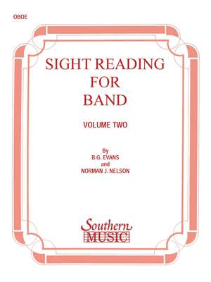 Billy Evans: Sight Reading for Band, Book 2