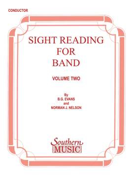 Billy Evans: Sight Reading for Band, Book 2