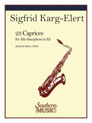 Karg-Elert, Sigfrid: Twenty-Three 23 Caprices