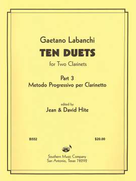 Gaetano Labanchi: Ten Duets from Metodo Progressivo