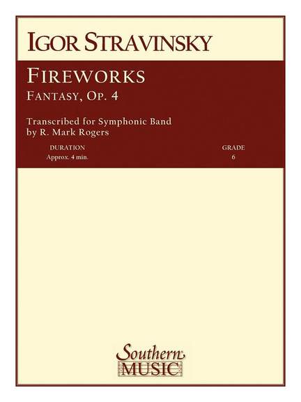 Igor Stravinsky: Fireworks Op 4
