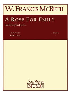 W. Francis McBeth: A Rose For Emily