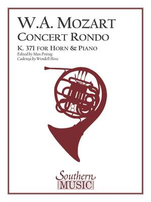 Wolfgang Amadeus Mozart: Concert Rondo, K371 (In-F)