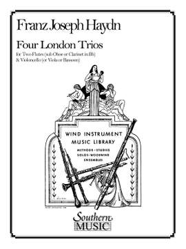 Franz Joseph Haydn: Four (4) London Trios (Set-Pts-Only)