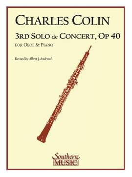 Charles Colin: Third Solo de Concert