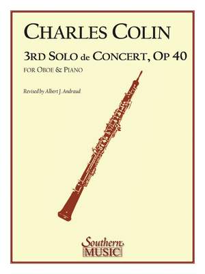 Charles Colin: Third Solo de Concert