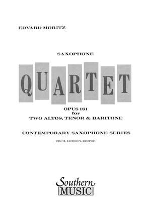 Edvard Moritz: Quartet, Op. 181