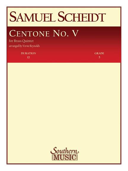 Samuel Scheidt: Centone No. 5