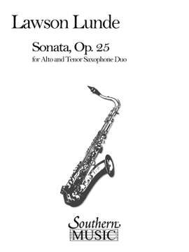Lawson Lunde: Sonata, Op. 25 (Archive)
