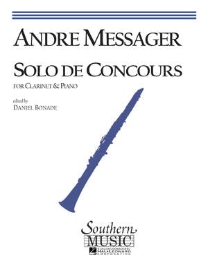 André Messager: Solo de Concours