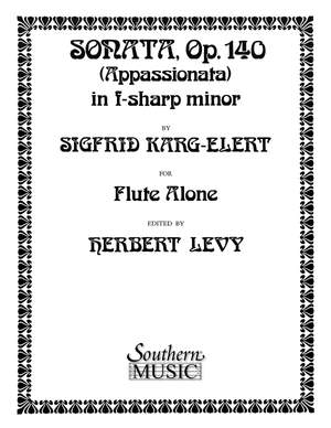Karg-Elert, Sigfrid: Sonata In F Sharp Minor Op 140