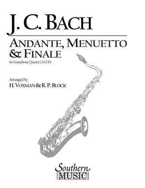 Johann Christian Bach: Andante, Menuetto And Finale