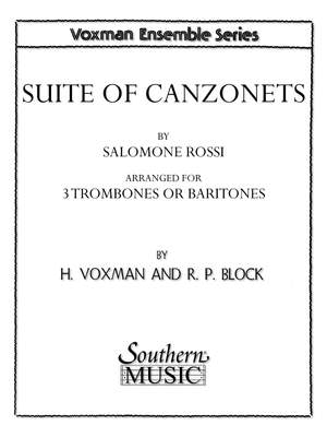 Salamone Rossi: Suite of Canzonets