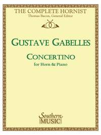 Gustave Gabelles: Concertino Op 91