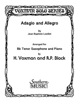Jean-Baptiste Loeillet: Adagio And Allegro