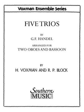 Georg Friedrich Händel: Five (5) Trios