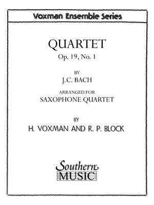 Johann Christian Bach: Quartet, Op 19 No 1