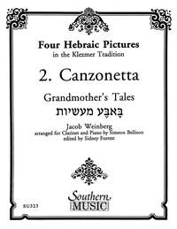 Jacob Weinberg: Four Hebraic Pictures (Canzonetta)