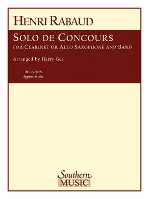 Henri Rabaud: Solo De Concours