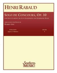 Henri Rabaud: Solo De Concours