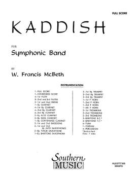 W. Francis McBeth: Kaddish