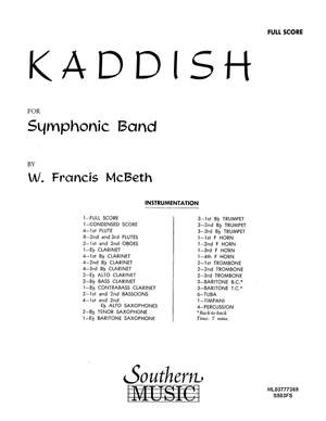 W. Francis McBeth: Kaddish