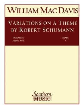 William Mac Davis: Variations on a Theme by Robert Schumann