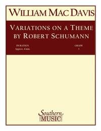 William Mac Davis: Variations on a Theme by Robert Schumann