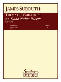 James Sudduth: Thematic Variations on Dona Nobis Pacem