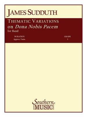 James Sudduth: Thematic Variations on Dona Nobis Pacem