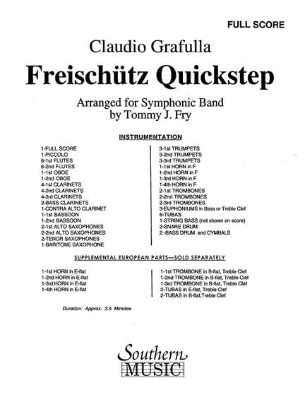Claudio S. Grafulla: Freischutz Quickstep