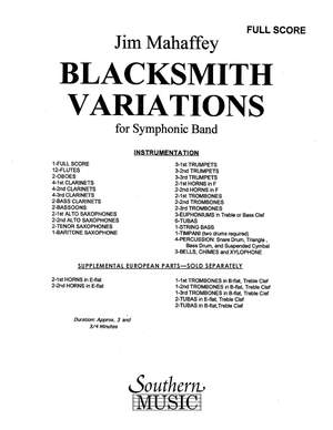 Jim Mahaffey: Blacksmith Variations