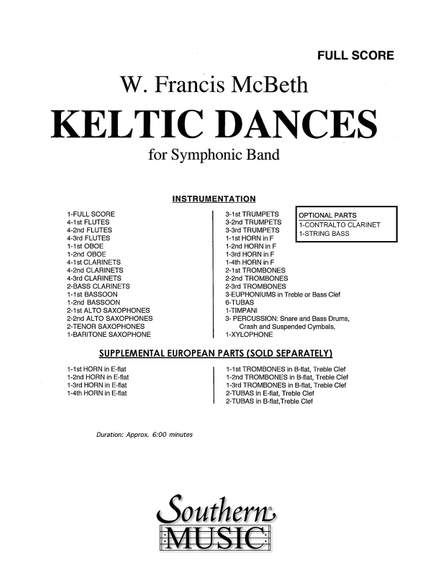 W. Francis McBeth: Keltic Dances