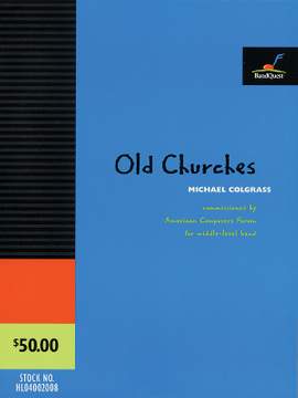 Michael Colgrass: Old Churches (Score Only)