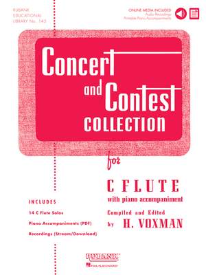 Concert And Contest Collection for Flute