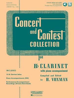Concert and Contest Collection for Clarinet