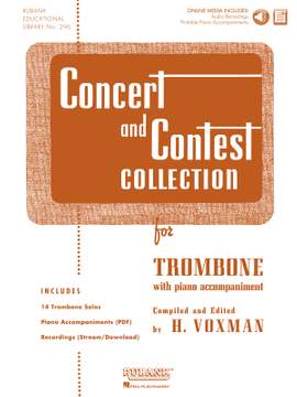 Concert and Contest Collection for Trombone
