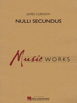 James Curnow: Nulli Secundus