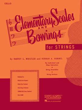 Harvey S. Whistler_Herman Hummel: Elementary Scales and Bowings - Cello